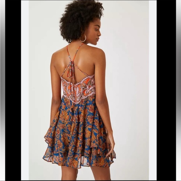 Anthropologie NWT Halter Applique Mini Dress Size 22W. - Picture 3 of 13